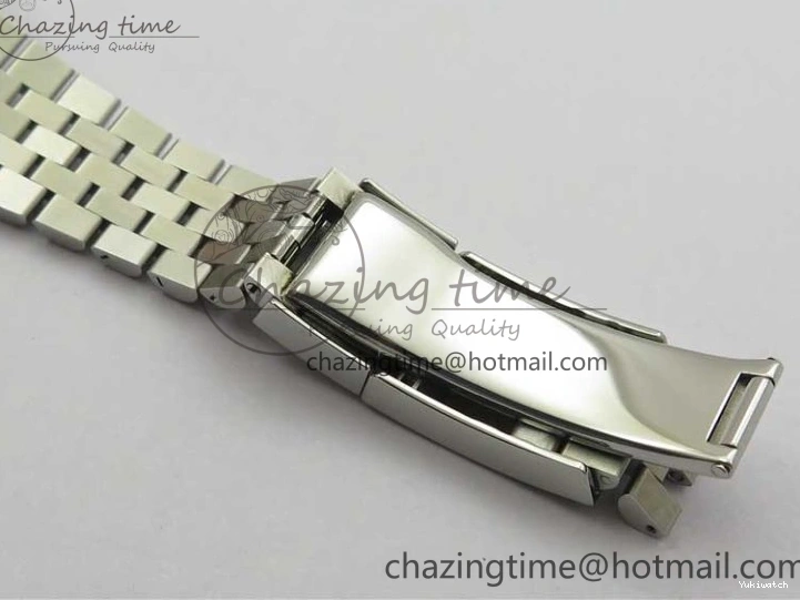 GMT-Master Blue 904L V3 Diamonds Jubilee Dial GMF Bracelet SA3285 II Steel On CHS White Bezel Black Edition Best 0330